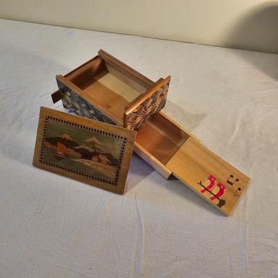Wooden Puzzle Box (BS-JS)