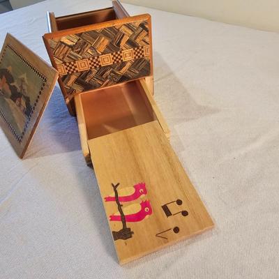 Wooden Puzzle Box (BS-JS)