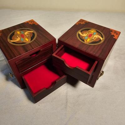 Trio of Decorated Boxes (BS-JS)