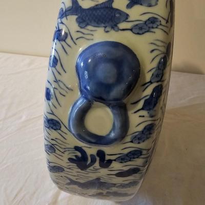 Blue Fish-Themed Pottery (BS-JS)