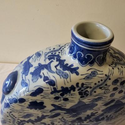 Blue Fish-Themed Pottery (BS-JS)