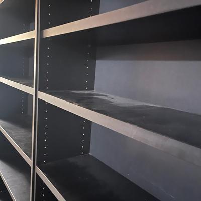 Pair of Black Bookcases (BS-MG)
