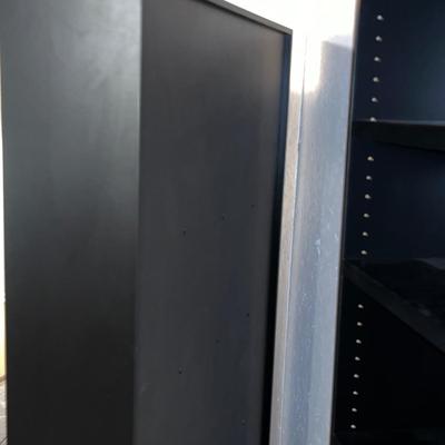 Pair of Black Bookcases (BS-MG)