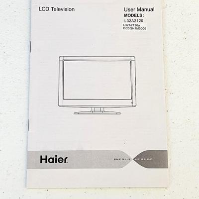 HAIER ~ 32â€ TFT-LCD Color TV