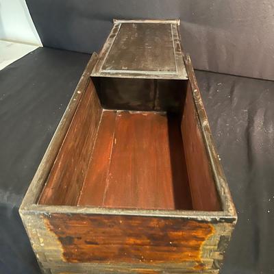 Wooden Dovetailed Carrying Box (D-MG)