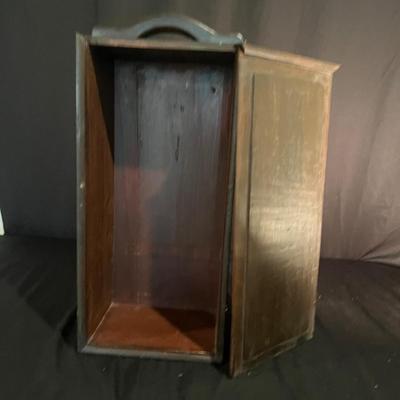 Wooden Dovetailed Carrying Box (D-MG)