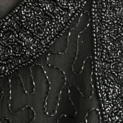LAURENCE KAZAR ~ Womenâ€™s 2X Black Sequined Cocktail Dress