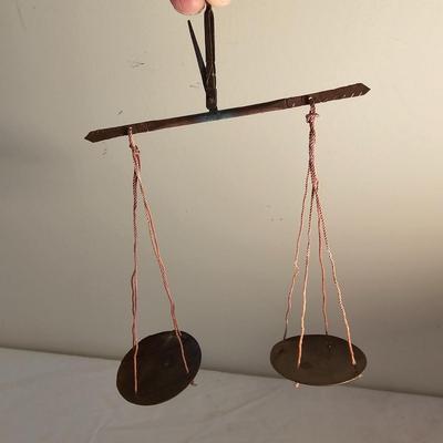 Vintage Water Bucket Carrier, Cookie Mold & Scale (BS-JS)