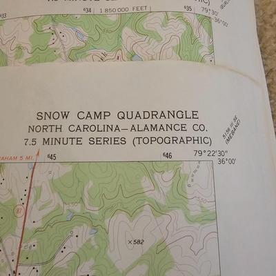 USGS Local Interest Survey Maps NC & TN (BS-JS)