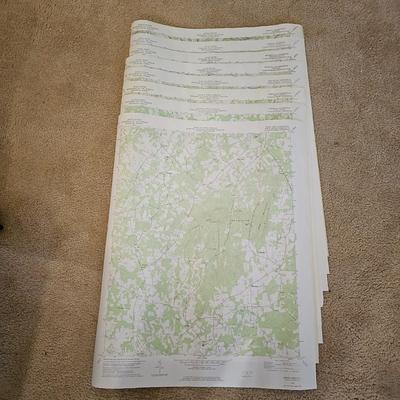 USGS Local Interest Survey Maps NC & TN (BS-JS)