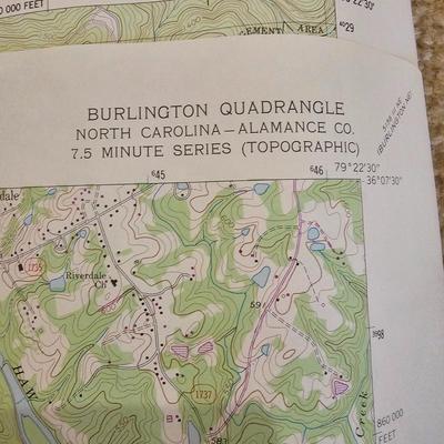 USGS Local Interest Survey Maps NC & TN (BS-JS)