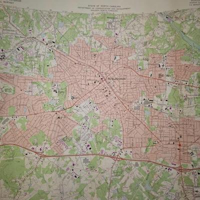 USGS Local Interest Survey Maps NC & TN (BS-JS)