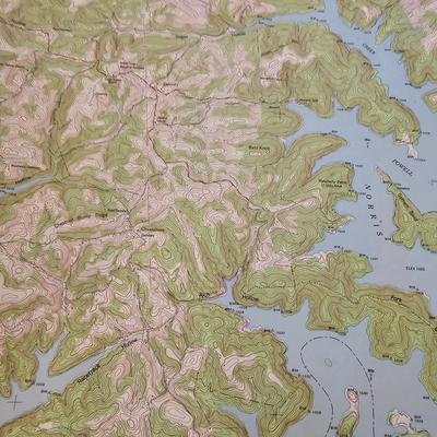 USGS Local Interest Survey Maps NC & TN (BS-JS)