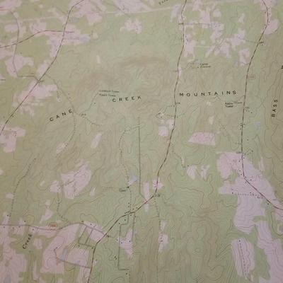 USGS Local Interest Survey Maps NC & TN (BS-JS)