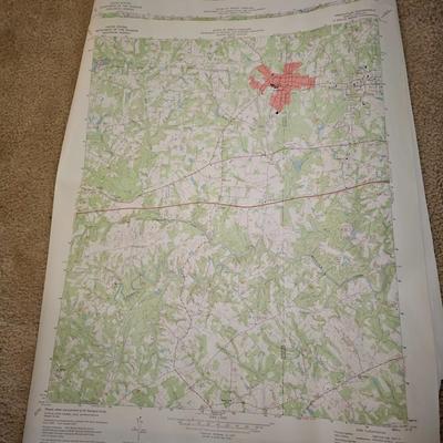USGS Local Interest Survey Maps NC & TN (BS-JS)