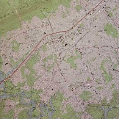 USGS Local Interest Survey Maps NC & TN (BS-JS)