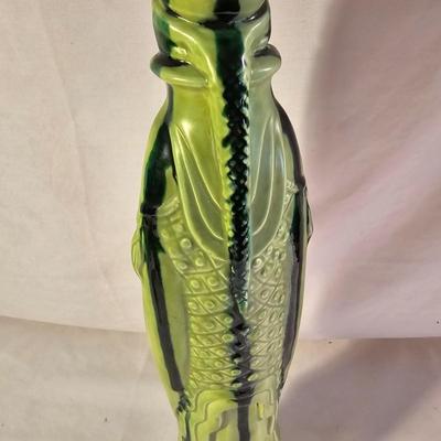 Green Chinoiserie Ceramic Figure (LR-JS)