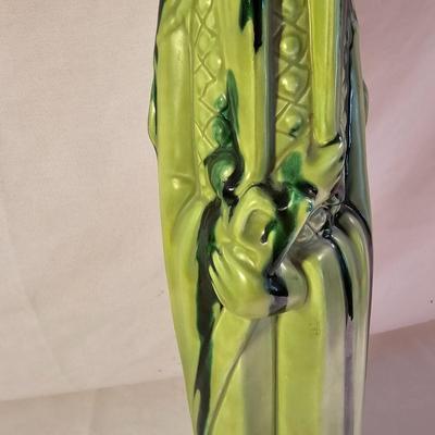 Green Chinoiserie Ceramic Figure (LR-JS)