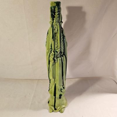 Green Chinoiserie Ceramic Figure (LR-JS)