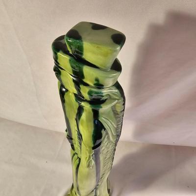 Green Chinoiserie Ceramic Figure (LR-JS)