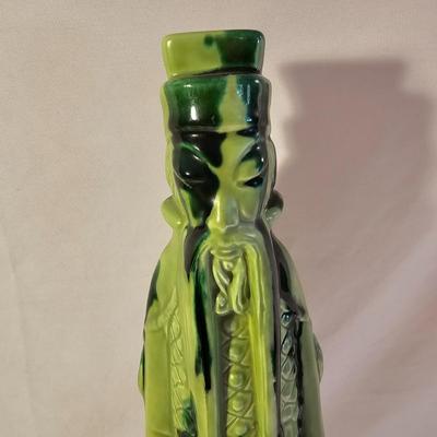 Green Chinoiserie Ceramic Figure (LR-JS)