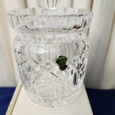 Waterford Crystal Glass Biscuit Jar