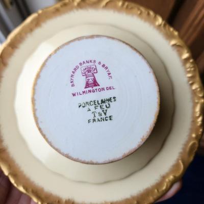 6 sets Cup & Saucer AFEU T&V France Tressemann Vogt Baynard Banks & Bryan Limoges