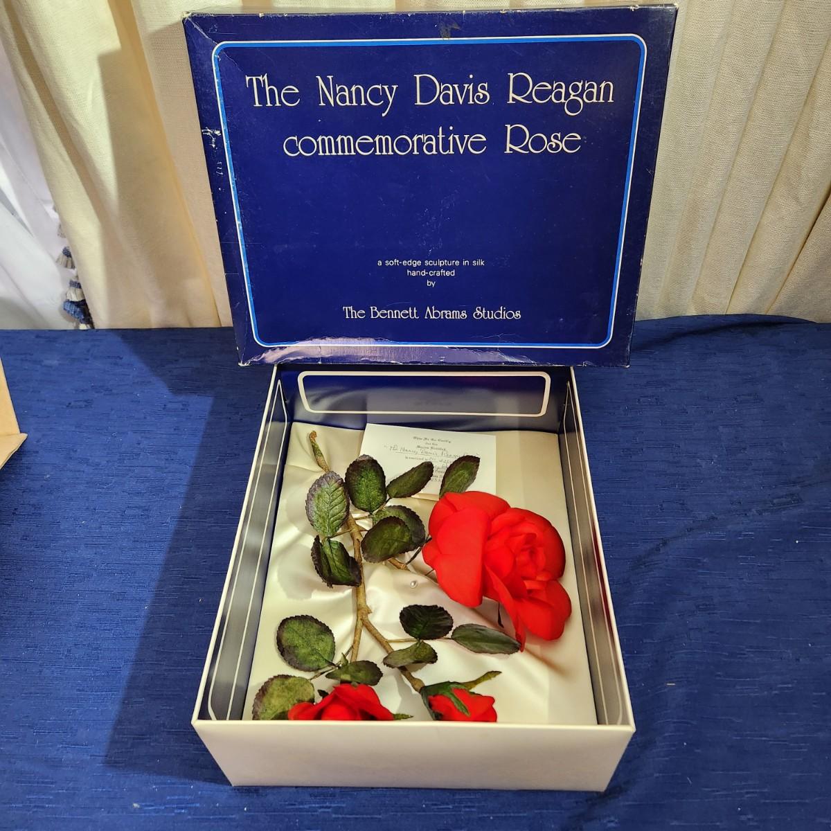 Nancy Davis Reagan Commemorative Rose Abrams Studios