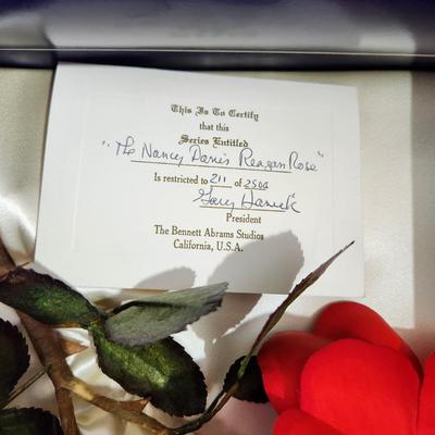 Nancy Davis Reagan Commemorative Rose Bennett Abrams Studios