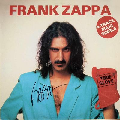 Frank Zappa signed True Glove album 