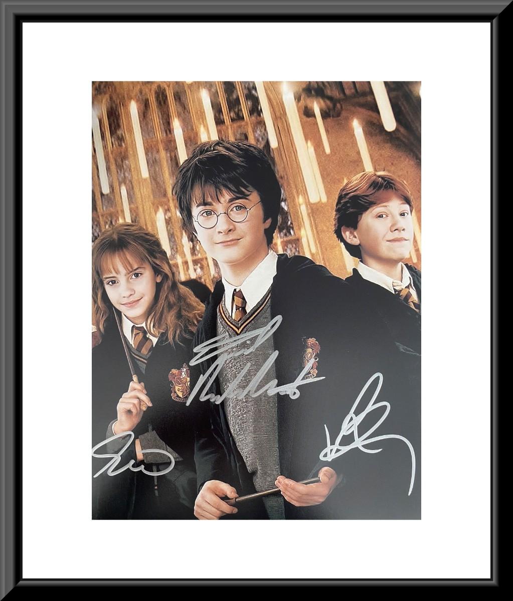 HARRY POTTER cast signed autographed photo blackbirds COA Hologram main image 0