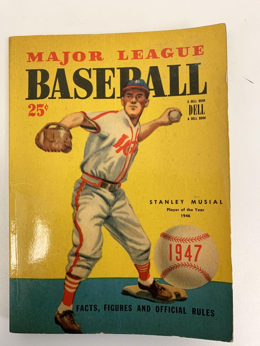 1947 Major League Baseball Book Stan Musial Cover Dell