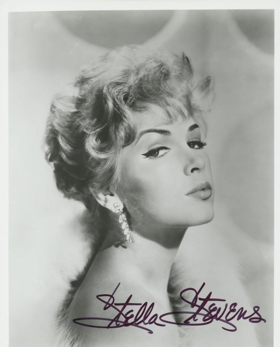 The Poseidon Adventure Stella Stevens autographed photo | EstateSales.org