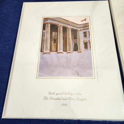 Lot of 5 White House Gift Prints with Original Envelopes