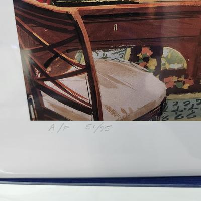 Set of 4 Artist Proofs Jacqueline Kennedy's White House Signed Edward Lehman
