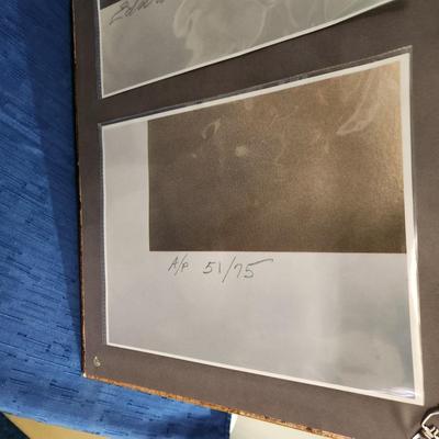 Set of 4 Artist Proofs Jacqueline Kennedy's White House Signed Edward Lehman