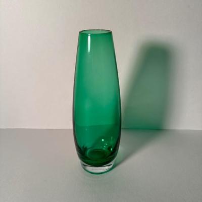 LOT 3F: Vintage Green Glass Collection - Candy Dish, Vases & More