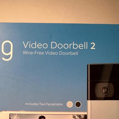 LOT 16F: Ring Wireless Video Doorbell 2 - New In Box