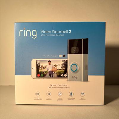 LOT 16F: Ring Wireless Video Doorbell 2 - New In Box