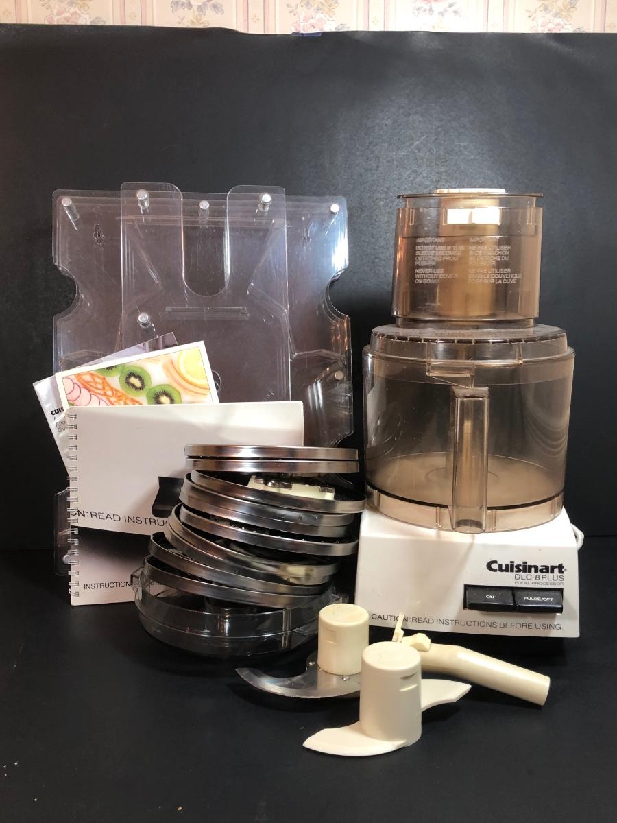 LOT 101D Cuisinart DLC8 Plus Food Processor w/ Accessories & Wall