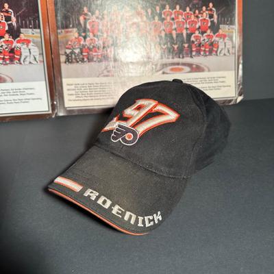 LOT 154L: Collection Of Flyers & Avalanche Memorabilia - Signed Sticks, Hats, Jersey & More