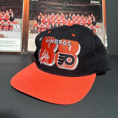 LOT 154L: Collection Of Flyers & Avalanche Memorabilia - Signed Sticks, Hats, Jersey & More