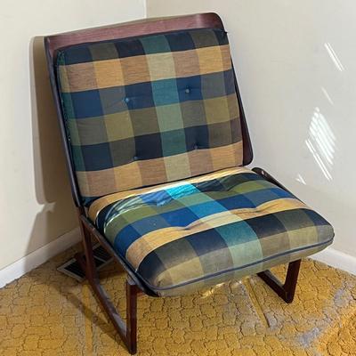 LOT 175U: Mid Century Modern Vintage Deco House Sled Chair by Hans Juergens - MCM