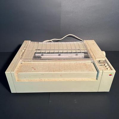 LOT 231L: 1984 Apple II Computer w/ Keyboard, Printer, Monitor & Power Supply
