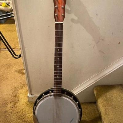 Vtg Musima 6 string Banjo