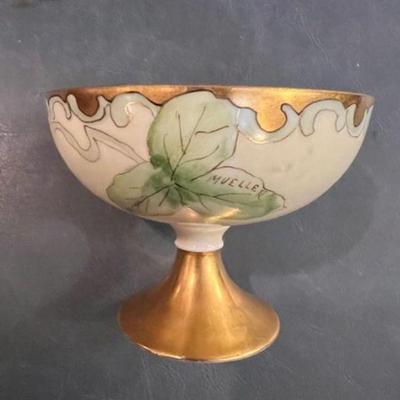$5 Muller signed hand painted Austrian decorative cup