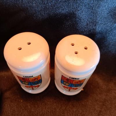 Milk glass egg dish, salt & pepper shakers and more