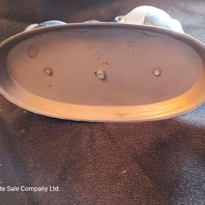 Milk glass egg dish, salt & pepper shakers and more