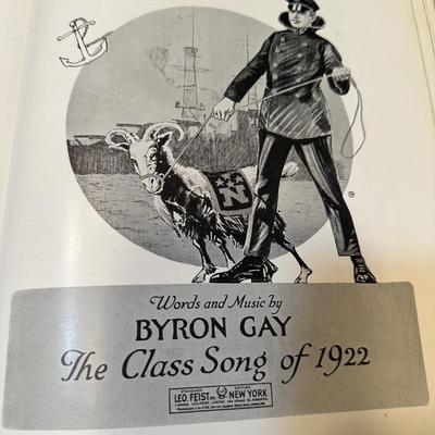 The Lucky Bag of 1919-1922. The US Naval Academy Yearbooks