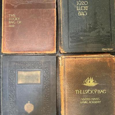 The Lucky Bag of 1919-1922. The US Naval Academy Yearbooks